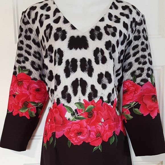 OLIMARA Stunning Special Occasion Dress, Made in Spain, sz 12 - Picture 4 of 11